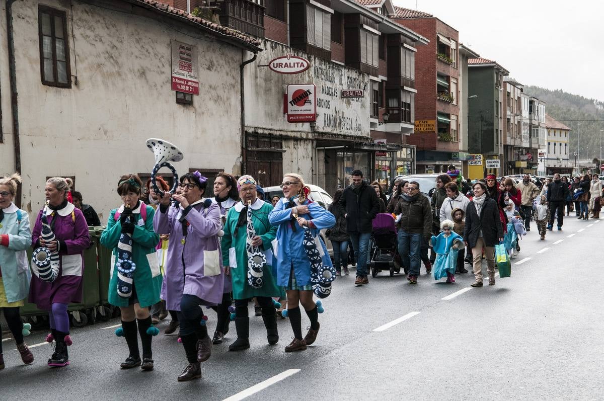 Unquera sale de carnaval