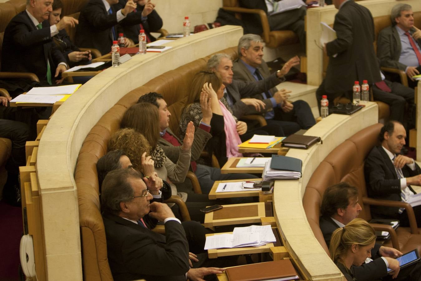 Pleno en el Parlamento regional