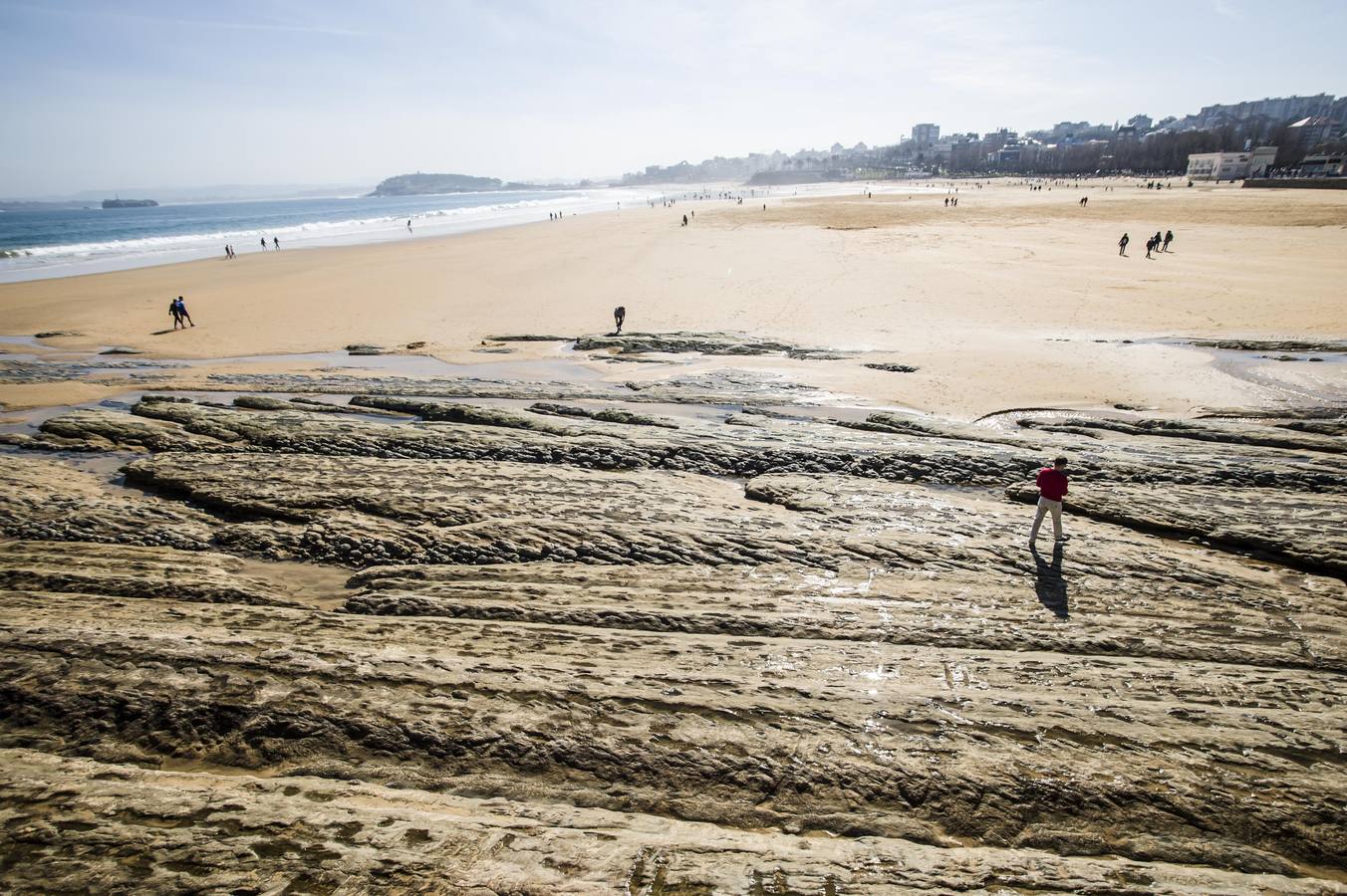 Las playas de Santander vuelven a quedarse sin arena