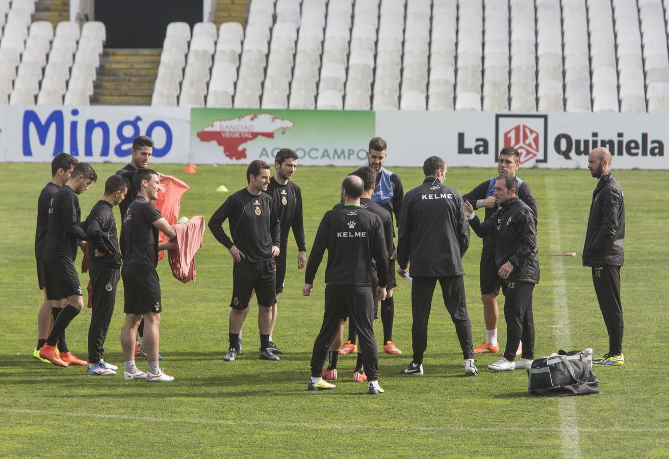 El Racing de Munitis continúa con el trabajo