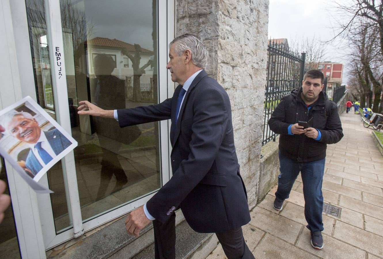 Pernía declara en el Juzgado