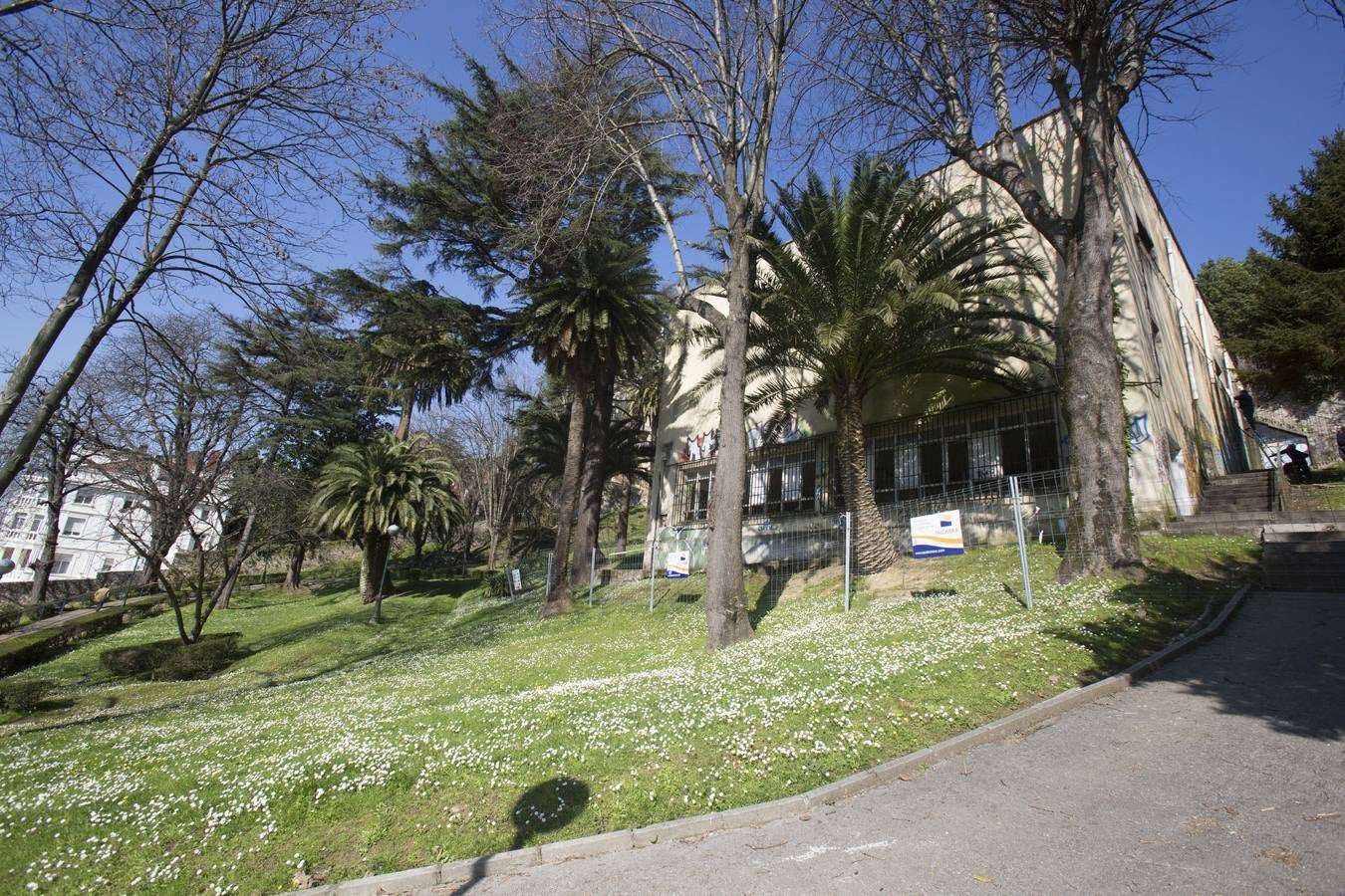 Reforma del un parque en Menéndez Pelayo