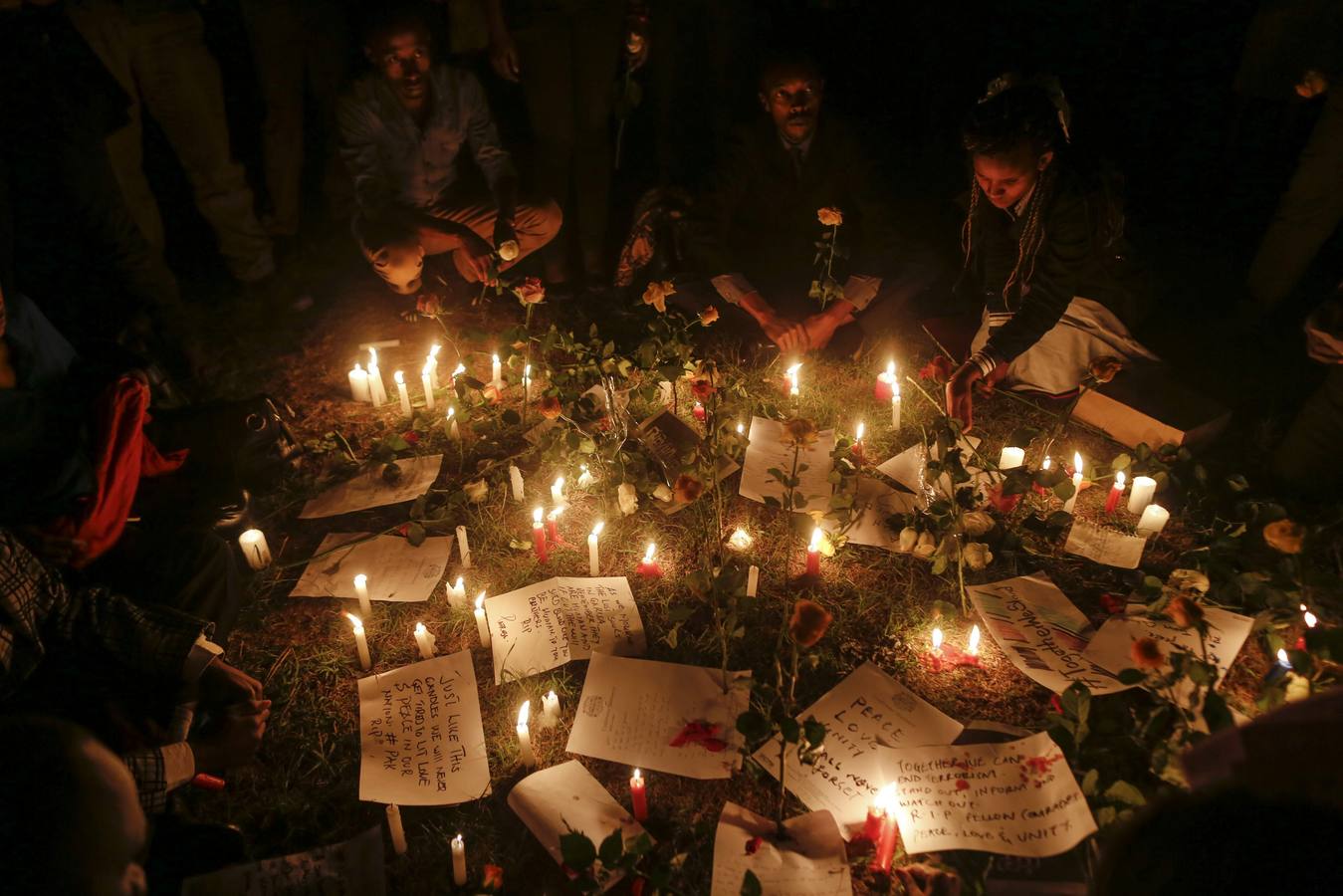 Vigilia por los 148 muertos en la Universidad de Garissa