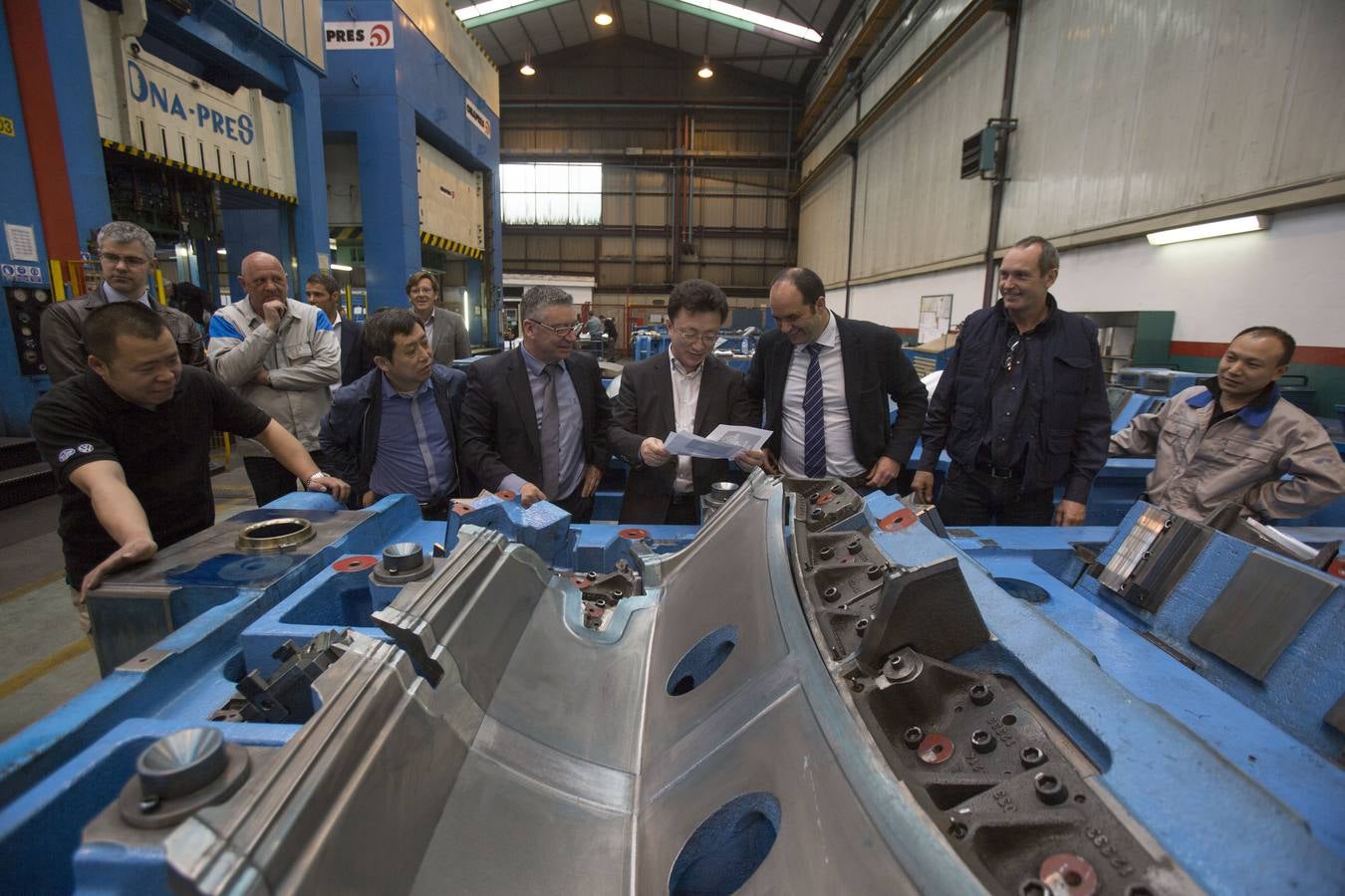 China busca piezas en Cantabria