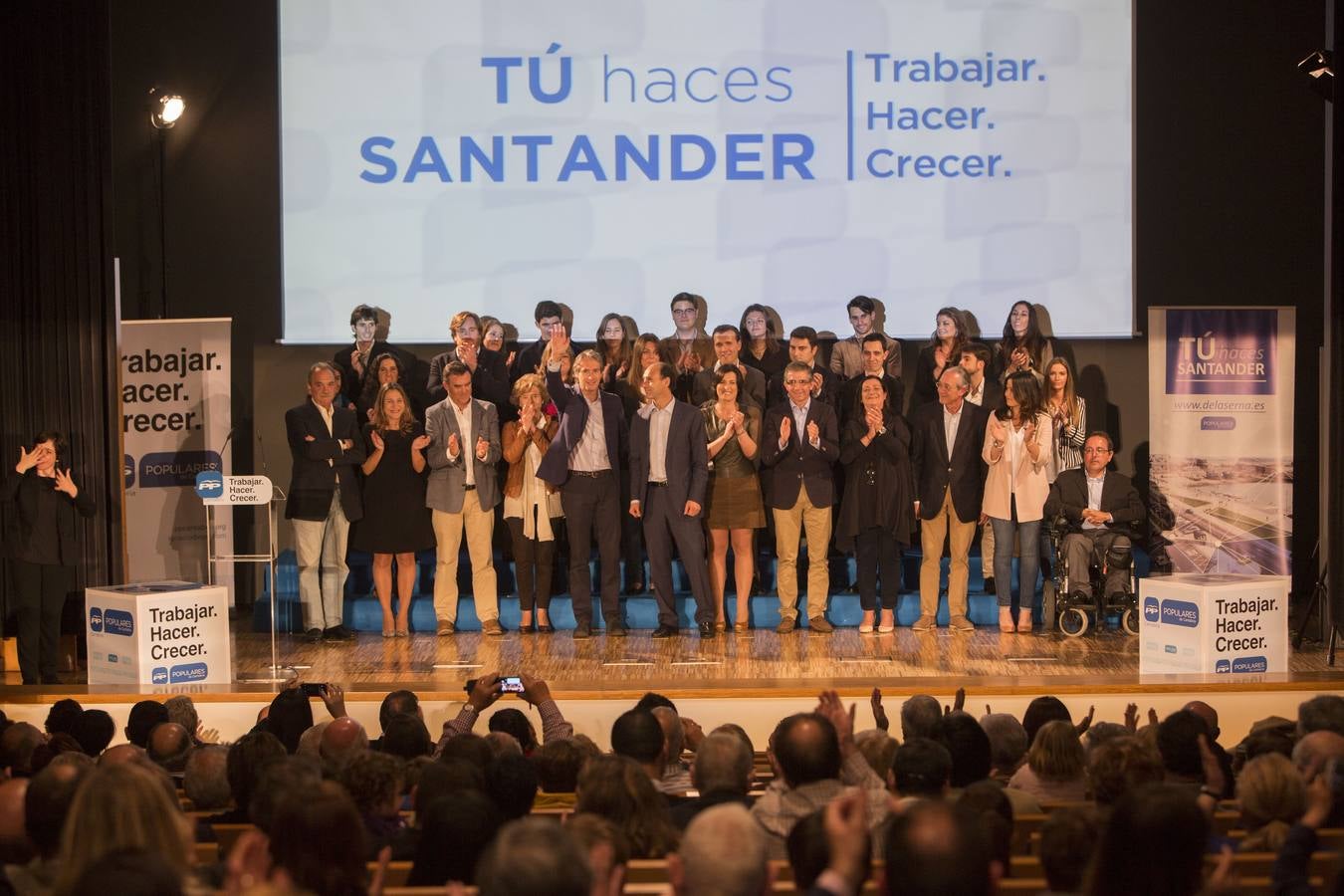 Presentación de la candidatura del PP a Santander