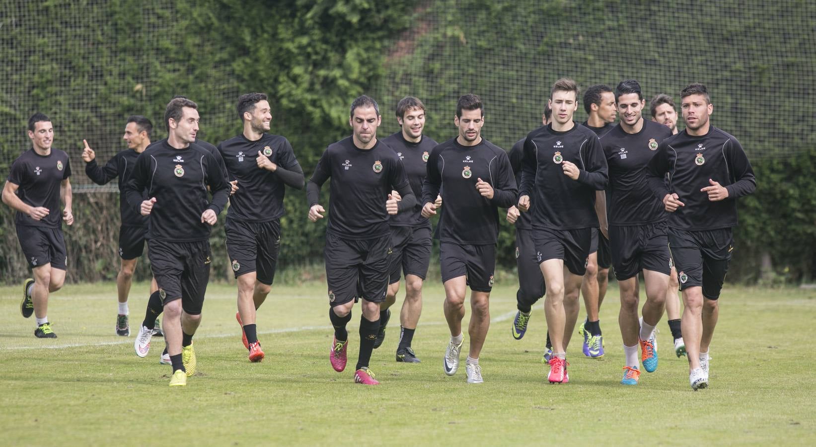 El Racing prepara el encuentro ante el Sabadell