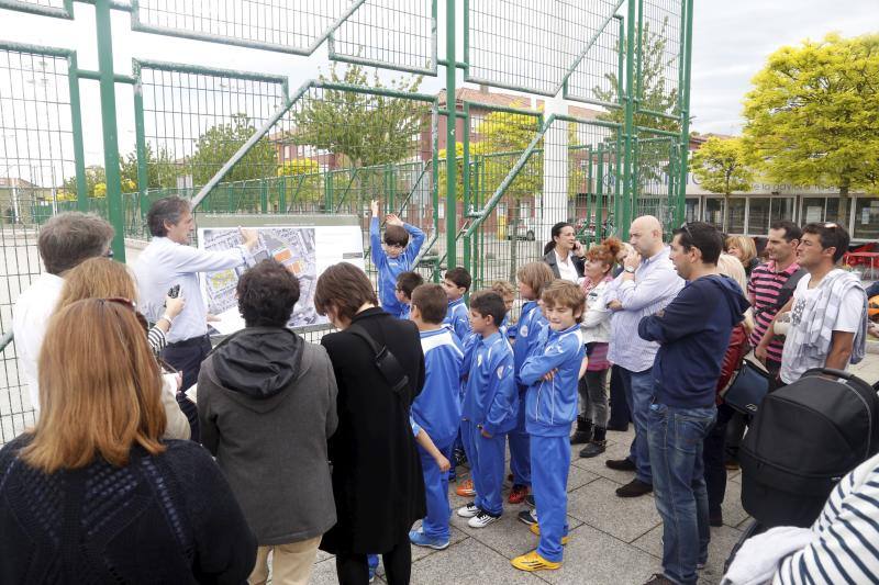 Visita de De la Serna al Barrio Pesquero