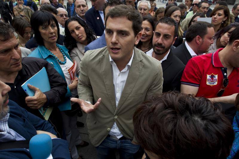 Albert Rivera, de 'paseo' por Santander