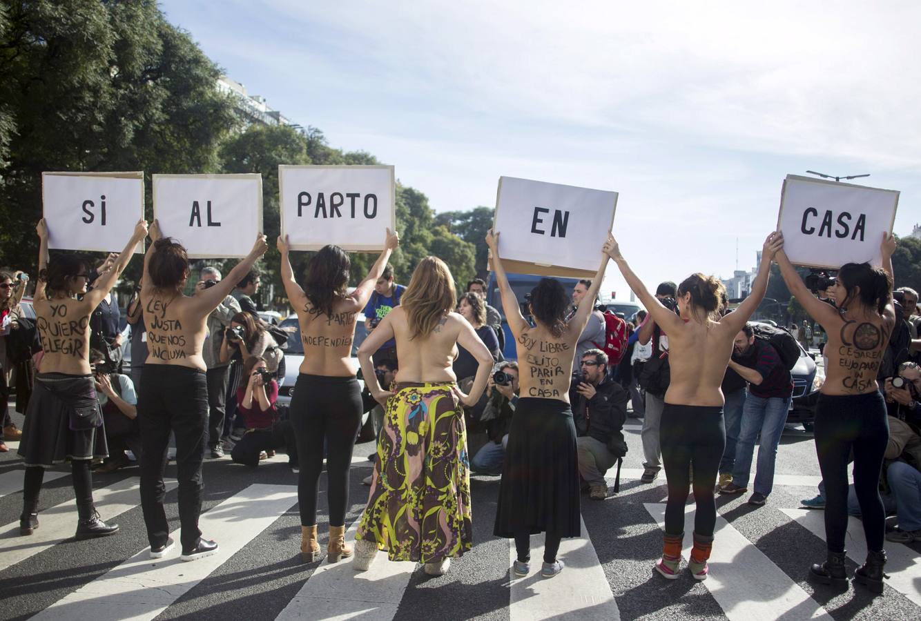 Por el derecho a dar a luz en casa