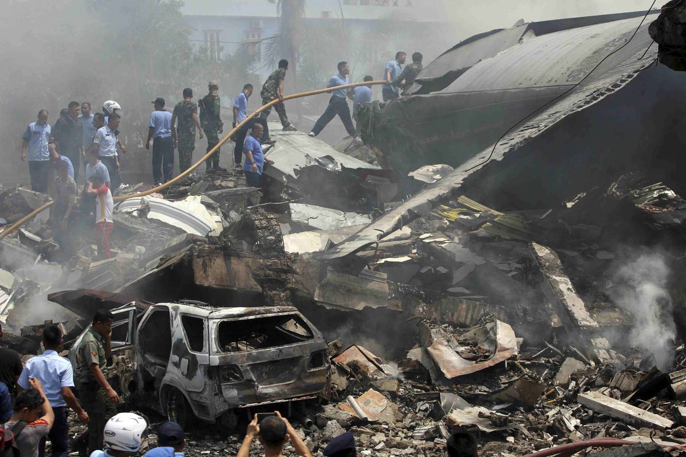 Accidente aéreo en Indonesia