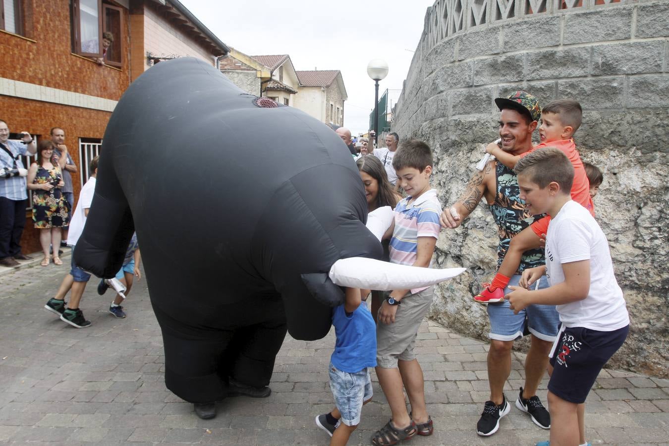 Encierro infantil en Revilla de Camargo
