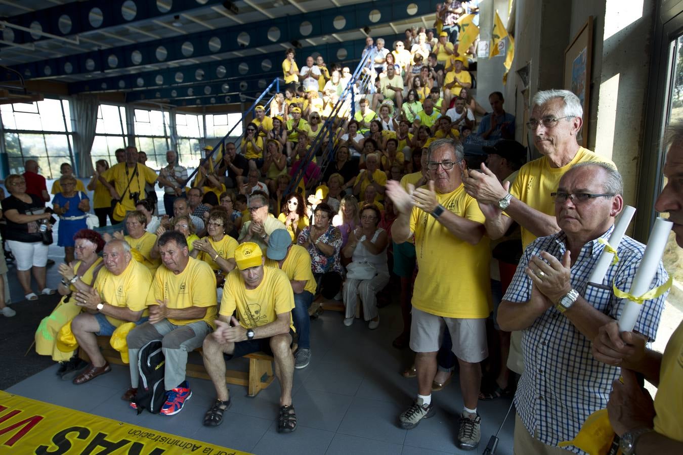 XI Marcha de los afectados por los derribos a Santander