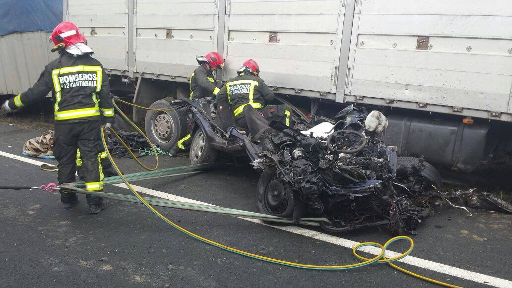 Accidente mortal en Ampuero