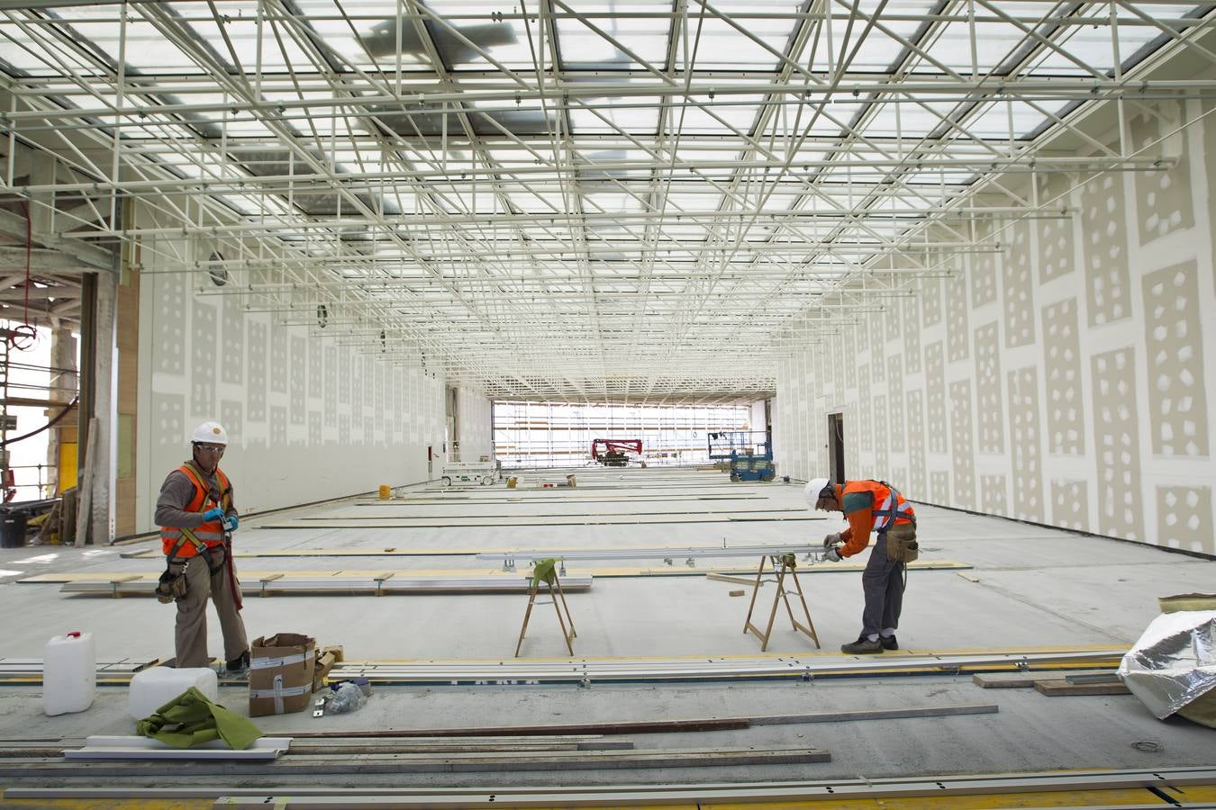 Las obras del Centro Botín, desde dentro