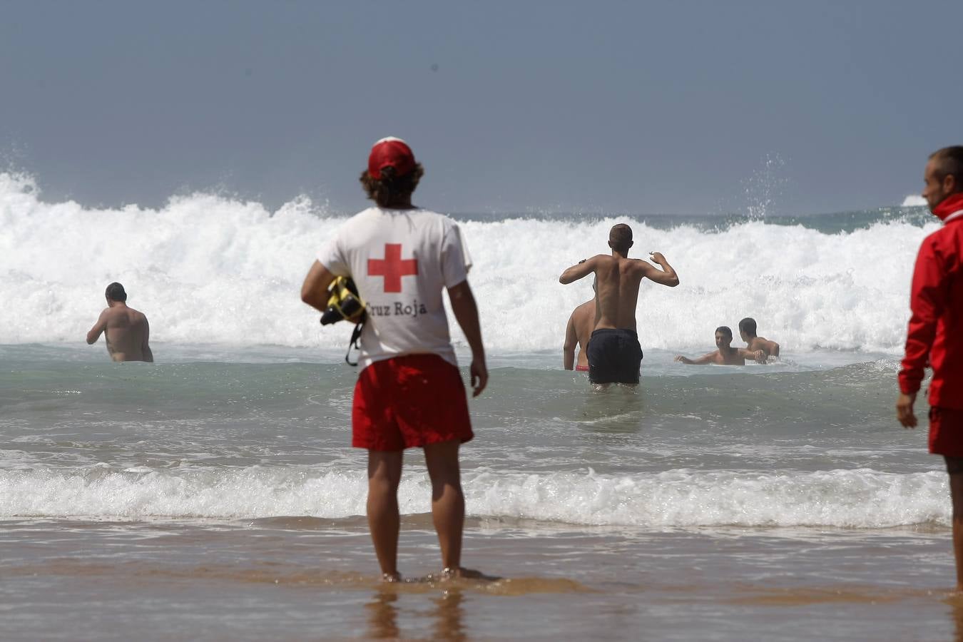 Mal día para el baño en las playas de Cantabria