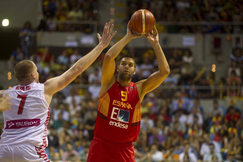 Partido de la Selección Española contra Polonia