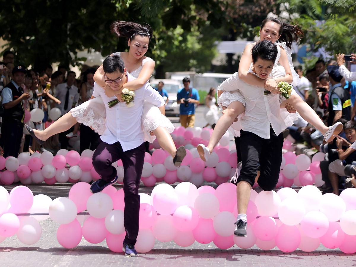 'Maratón del amor' en Hanoi