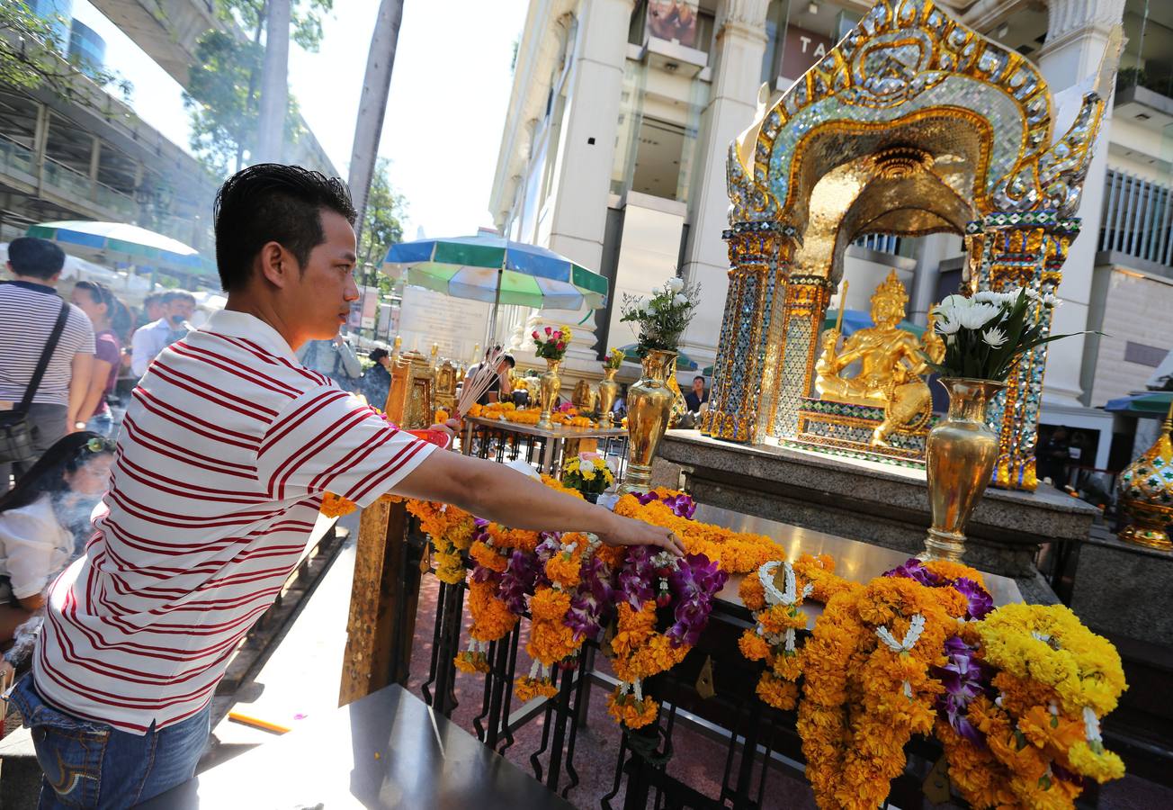 Vuelta a la normalidad en el Santuario de Erawan
