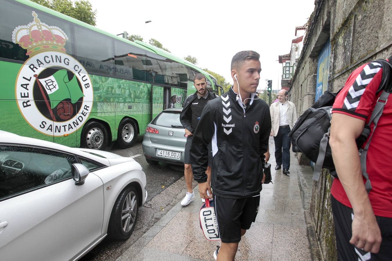 El Racing llega a Vigo