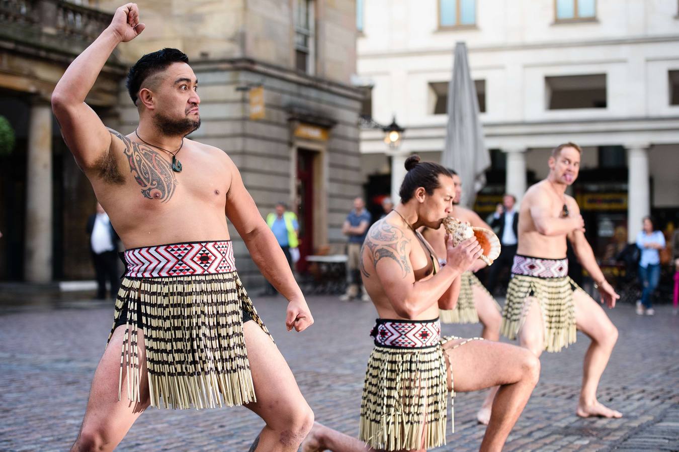 La 'haka', preludio de la Copa del Mundo de Rugby Unión 2015