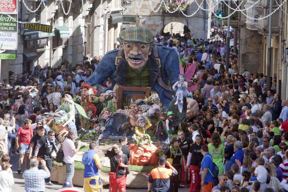 Las carrozas de San Mateo, en Reinosa