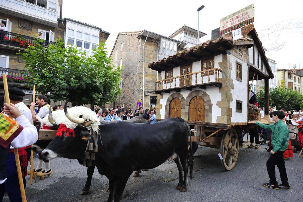 Las carretas del Día de Campoo