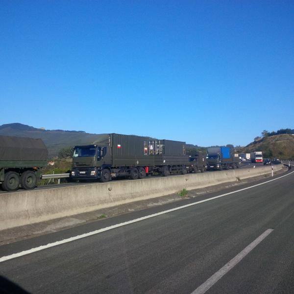 Tropas británicas en Cantabria