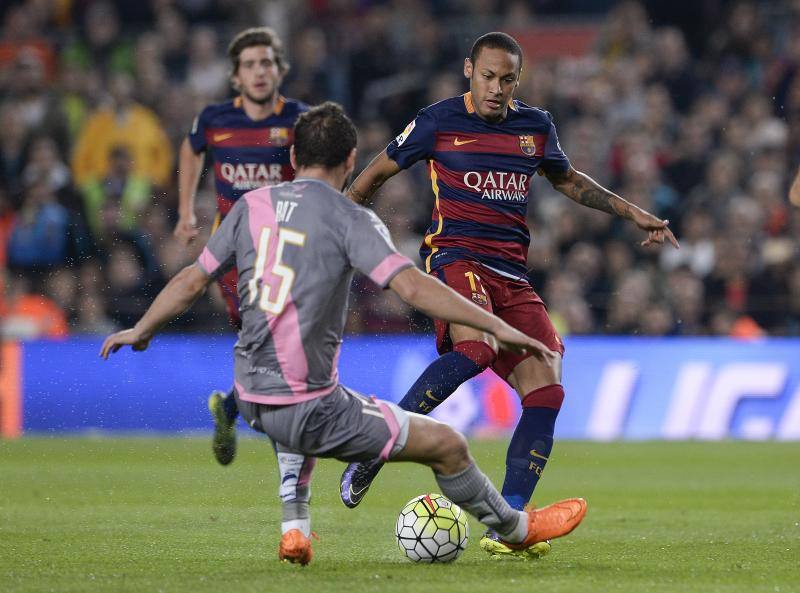 Las mejores imágenes del Barcelona-Rayo