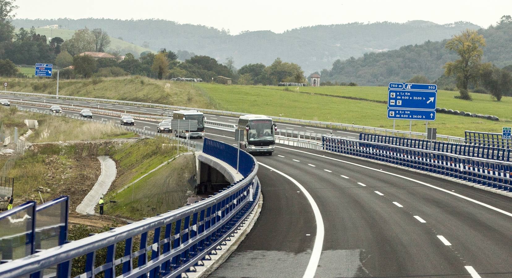 Inauguración de la autovía Solares-Torrelavega