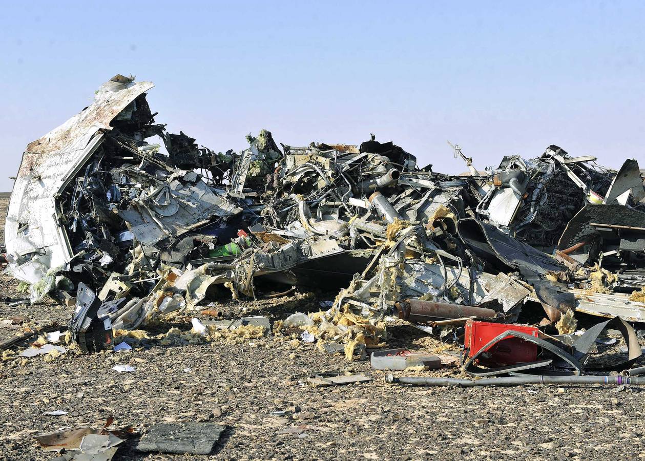 Tragedia aérea en el Sinaí