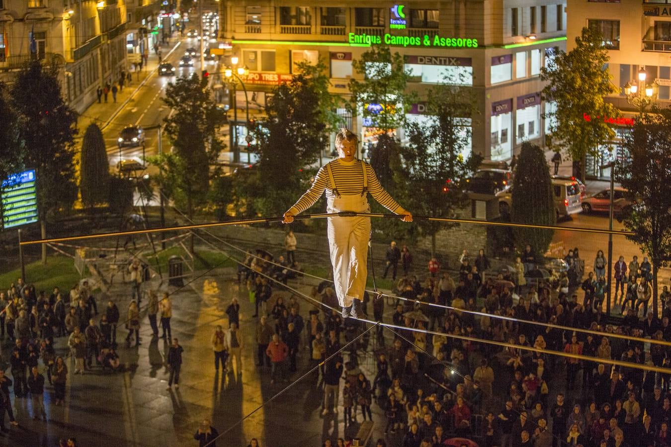 Zimmermann cruza el cielo de Santander