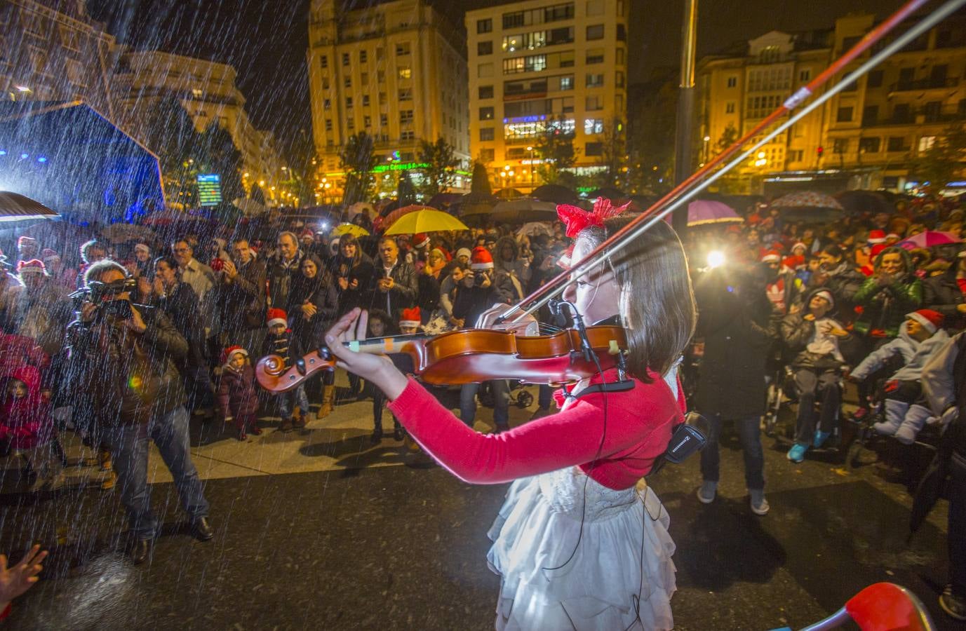 Santander enciende las luces de Navidad