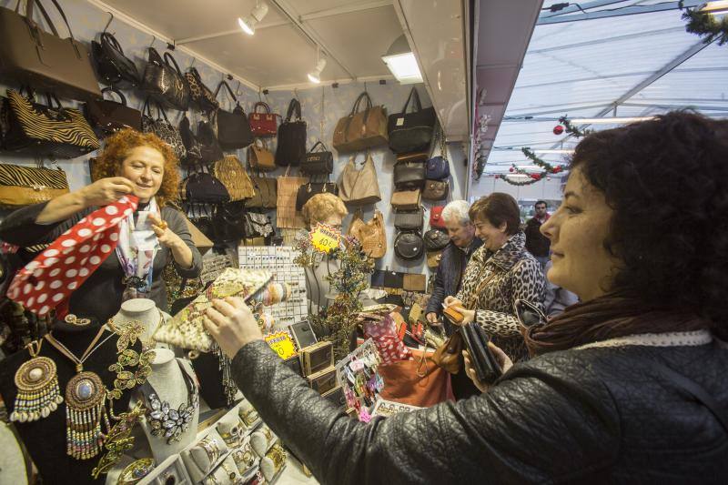 Ambiente navideño en Santander