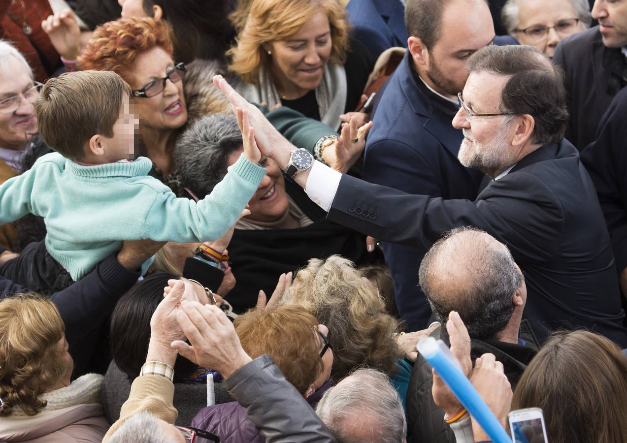 Una nueva jornada de campaña en imágenes