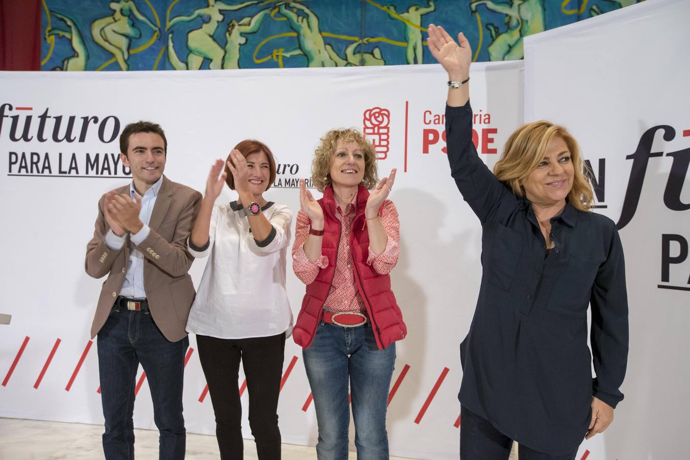 Mitin en el PSOE de Cantabria