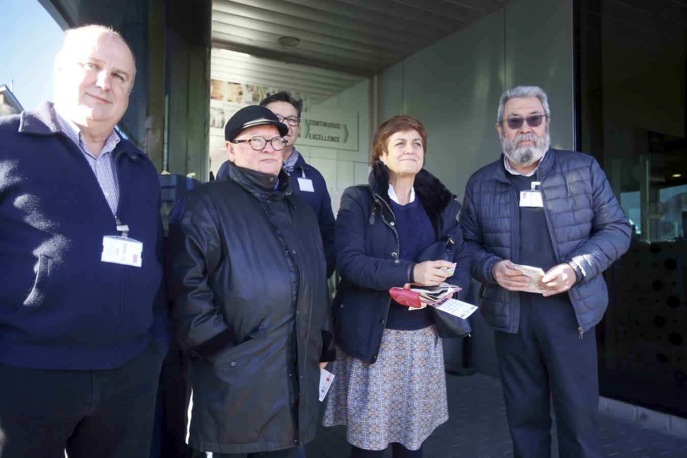 Cándido Méndez visita la fábrica de Nestlé en La Penilla de Cayón