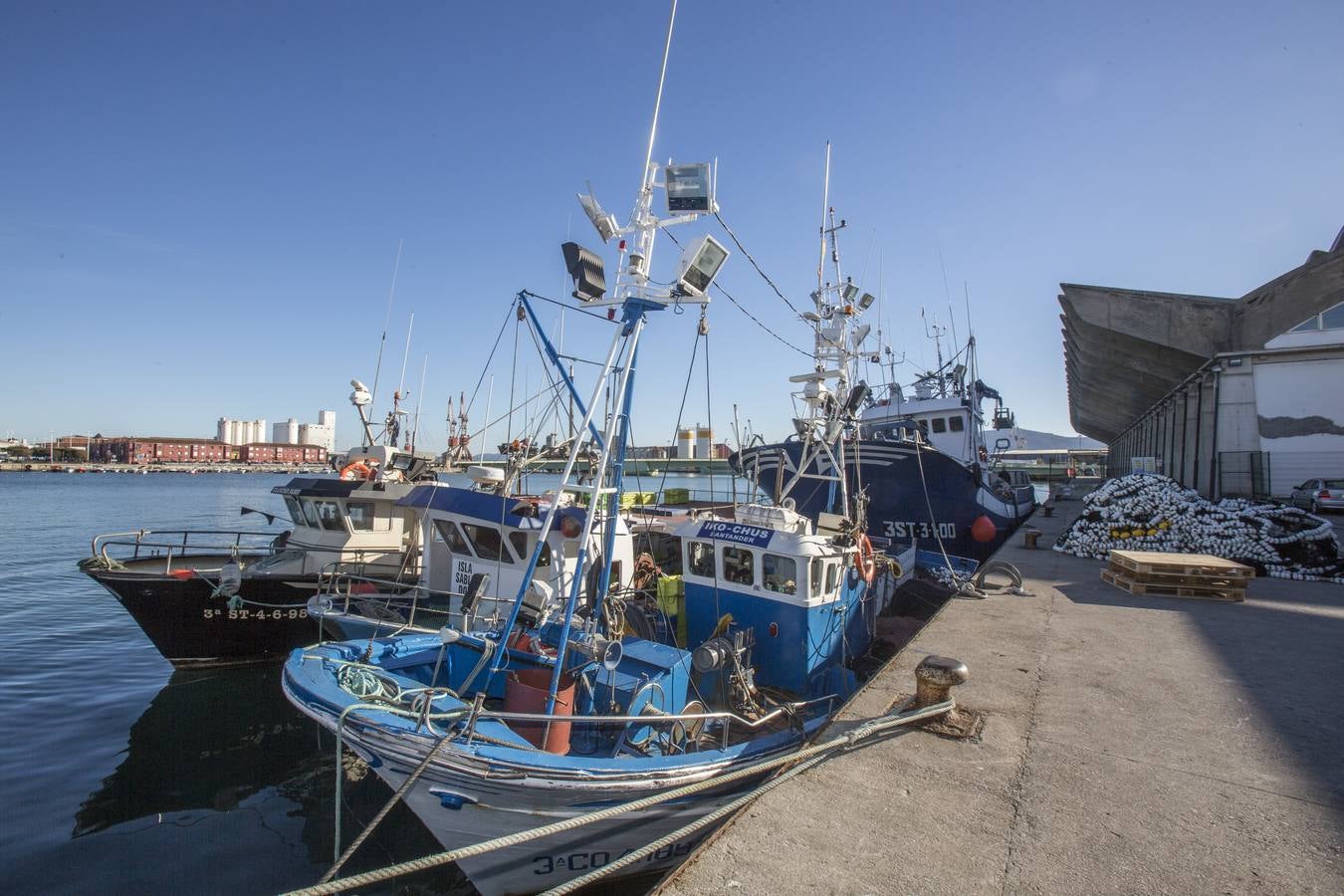 La flota amarra en Navidad