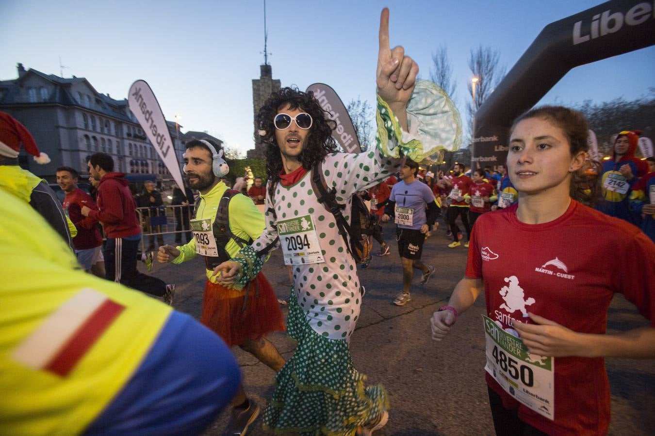 Una fiesta en la San Silvestre
