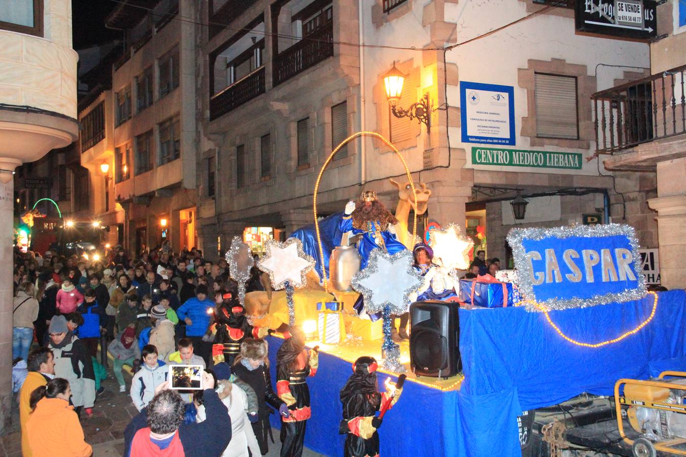 Los Reyes Magos llegan a Potes