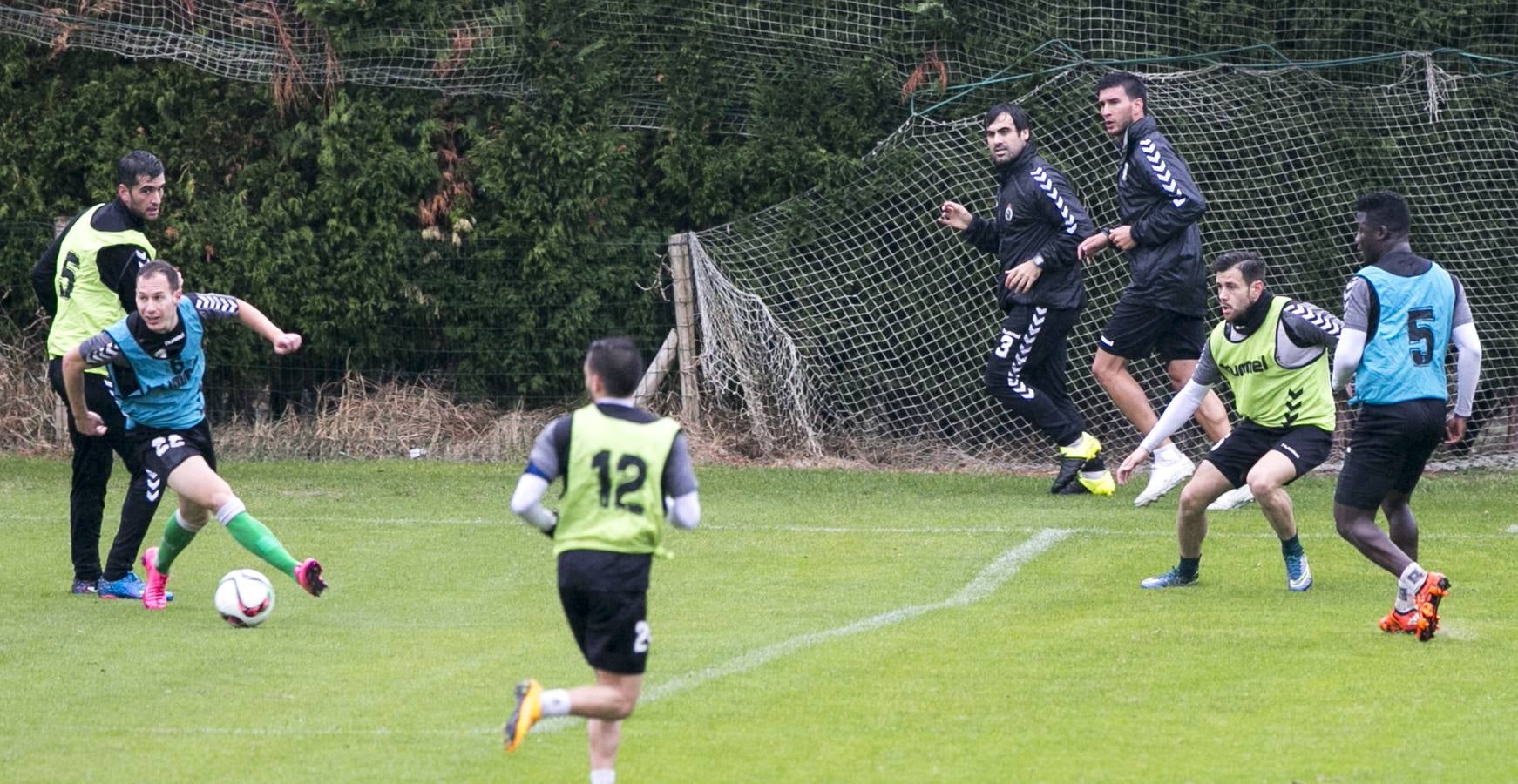 Primer entrenamiento de Pumpido