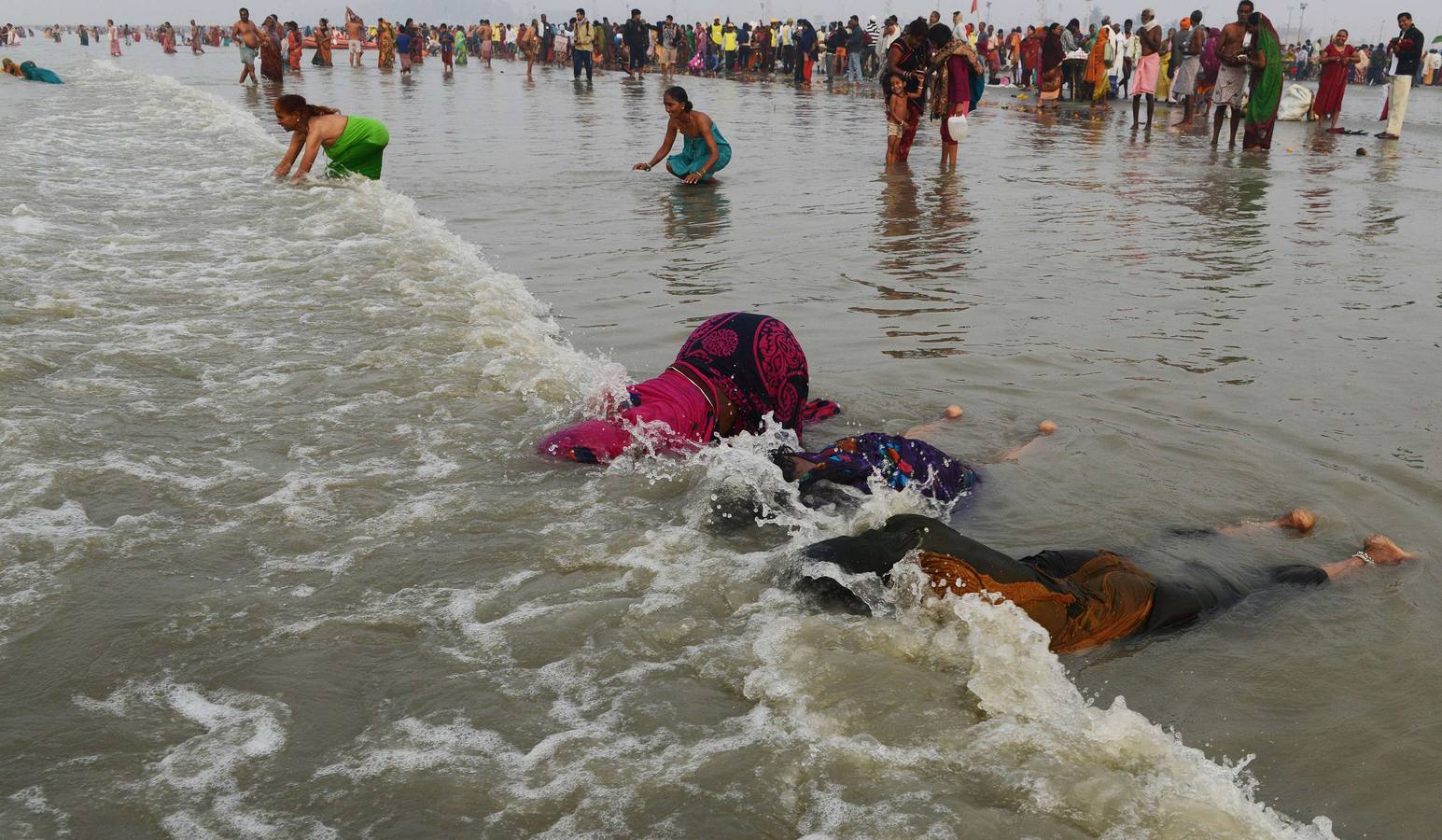 Festival de Gangasagar en la India