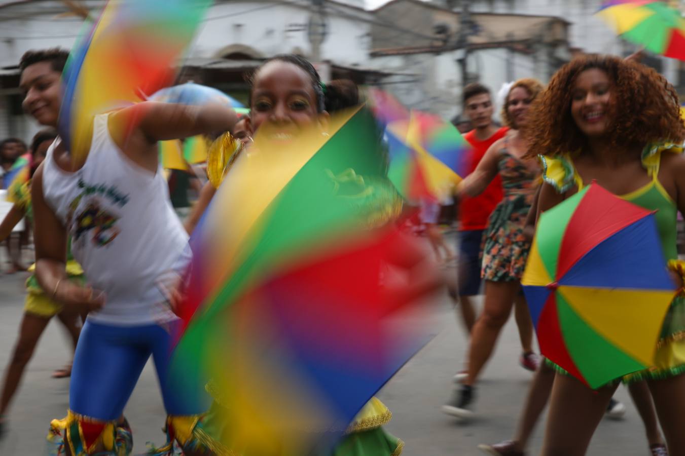Comparsas en el Carnaval de Rio de Janeiro