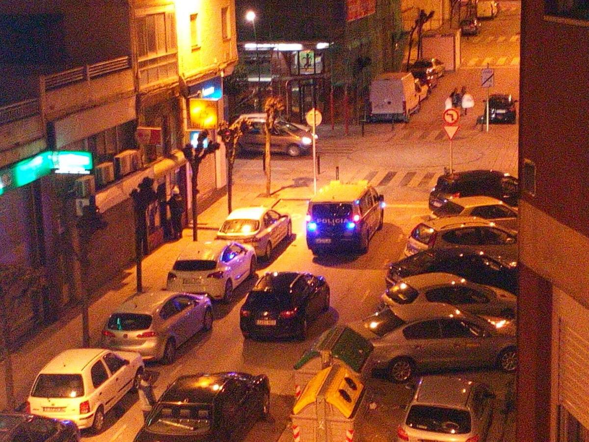 Operación de la Policía en La Inmobiliaria