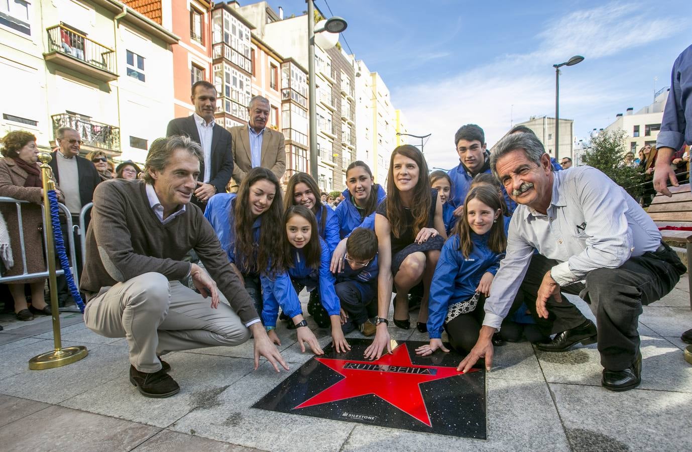 Ruth Beitia se suma al Paseo de la Fama de Tetuán