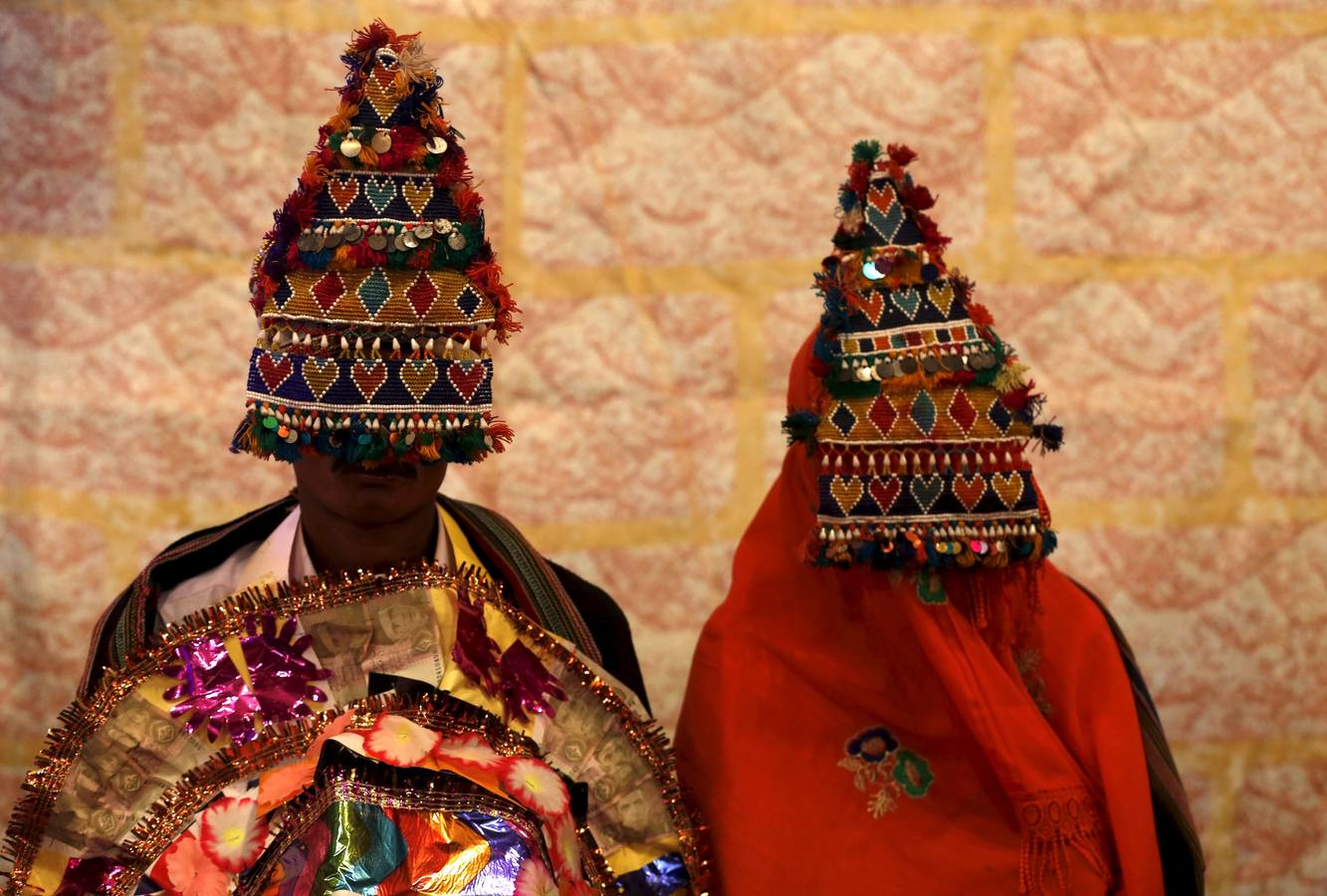 Ceremonia de matrimonio en Karachi, Pakistán