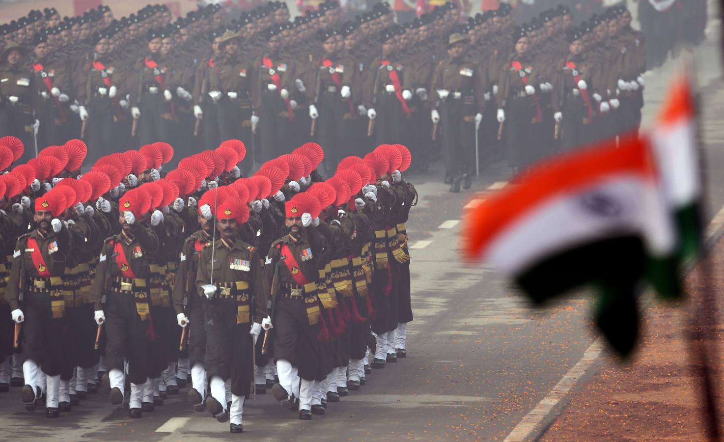 Así se celebra el Día de la República en India