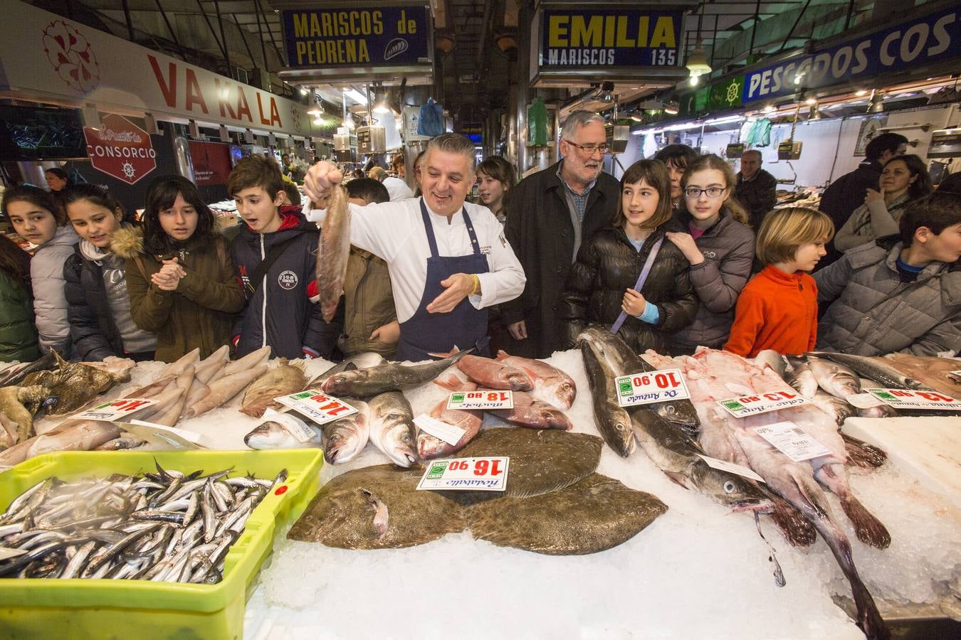 Enseñando a cocinar y comer