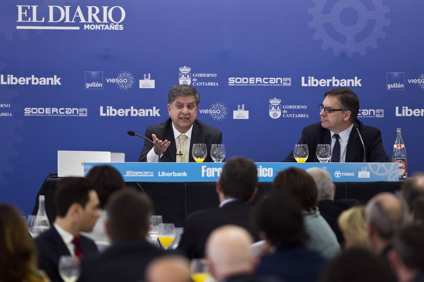 Marcos Urarte, en el Foro Económico de El Diario Montañés