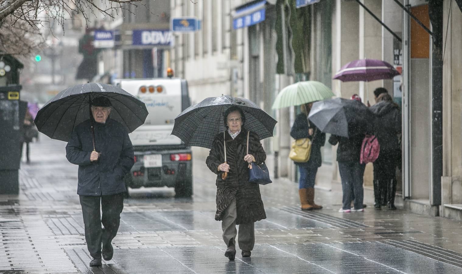 Domingo de lluvia en Santander