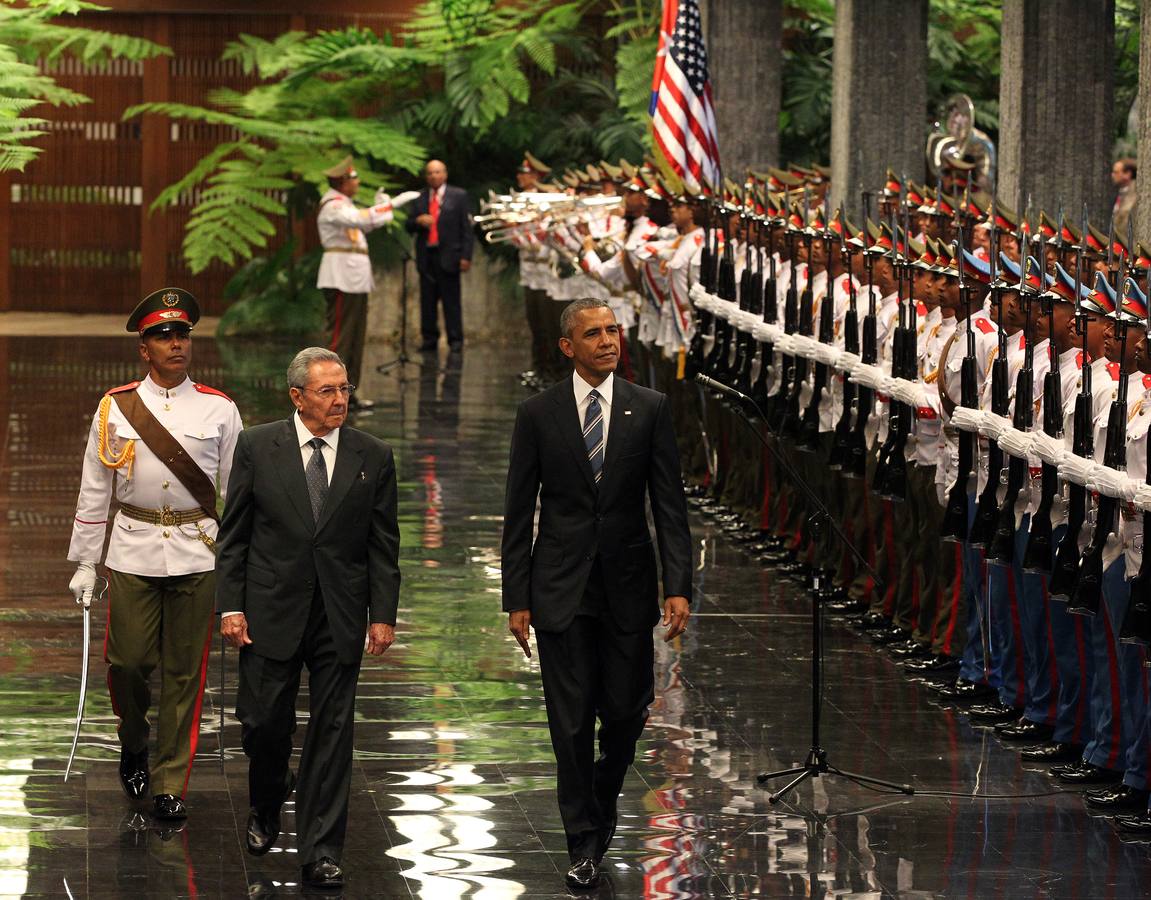 Reunión entre Obama y Castro